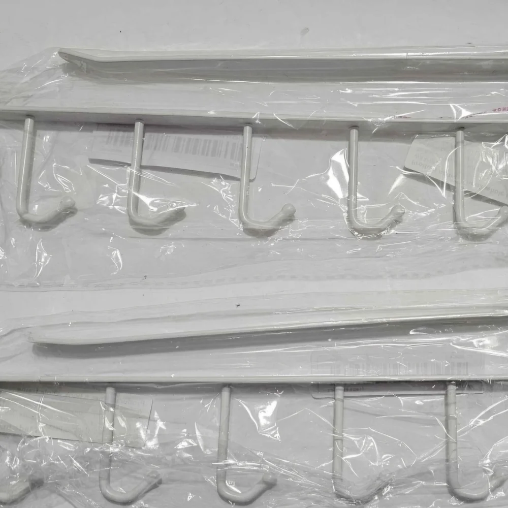 Multi Use Tie Hooks In White Set Of 2